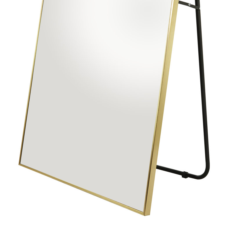 Cosmoliving By Cosmopolitan Modern Metal Floor Mirror, 69.2" x 31.2"