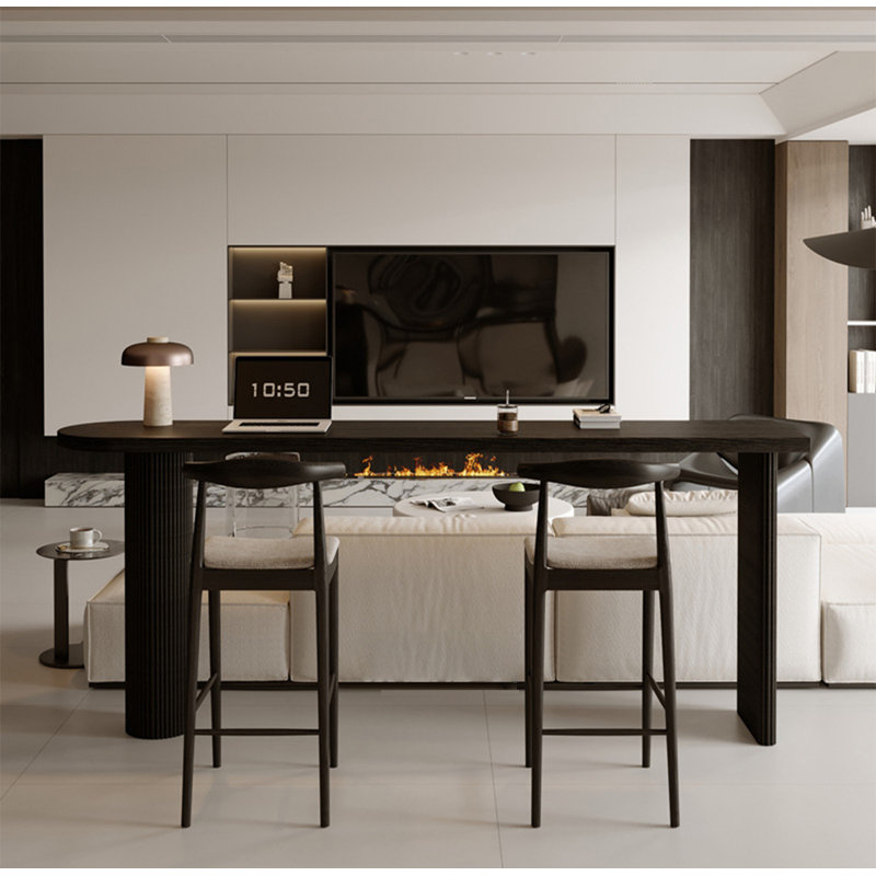 Table de bar Modern, H 41,34 po x L 70,87 po x l 19,69 po