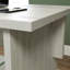 Bureau avec tiroir classeur, finition blanche