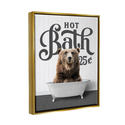 " Vintage Bear Bathtub "