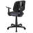 Meridian Mid-Back Swivel Mesh Task Office Chair with Pivot Back-382612511-382612508