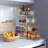 Simple Trending 2 Pack Stackable 2 Tier Under Sink Cabinet Organizer With Sliding Storage Drawer, Chrome