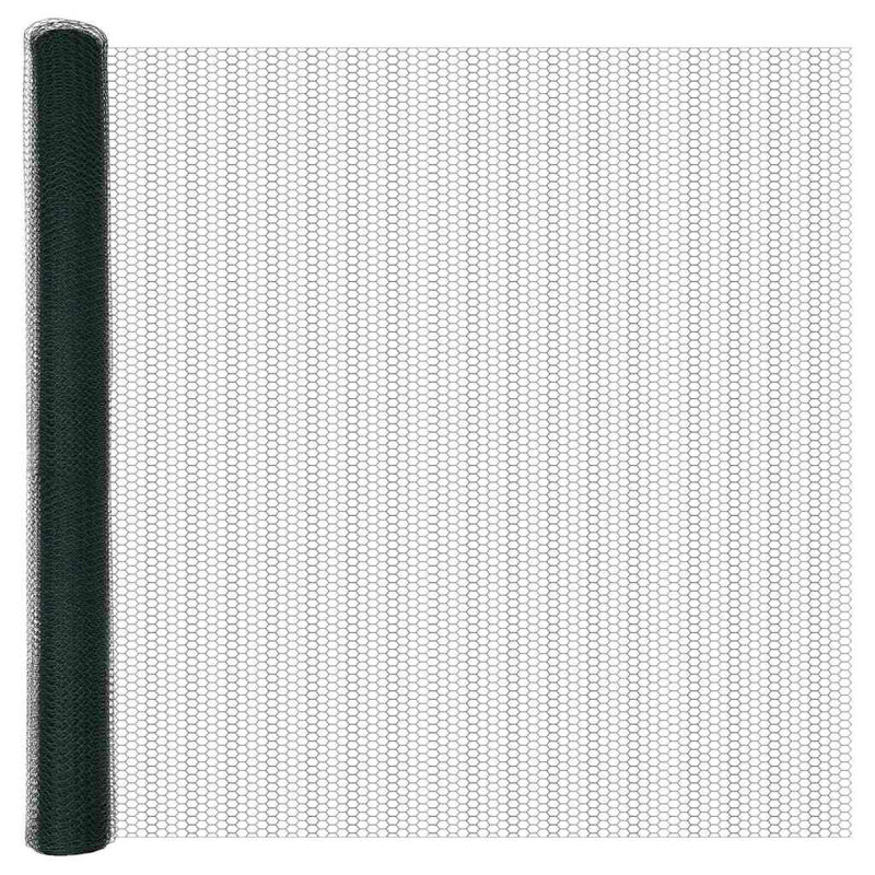 Steel Fencing Kits Fencing, 150cm H x 2500cm W, Green