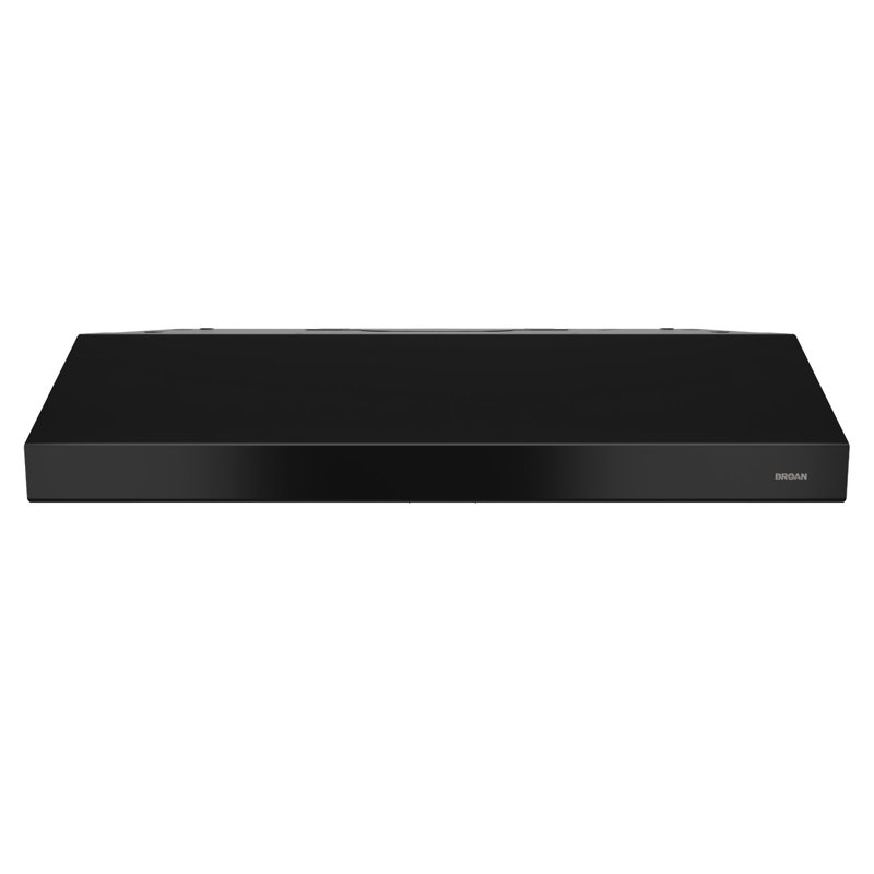 Broan Black 36-Inch Convertible Under-Cabinet Range Hood