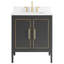 Province 30" Freestanding Standard Single Bathroom Vanity with Top-593418831-592821977