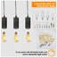 Vivek 3 - Light Kitchen Island Pendant-846242286-846242287-846242283