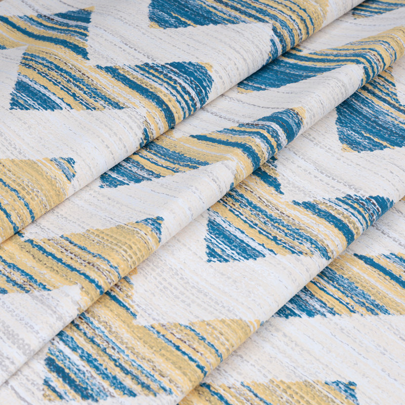 Citlalli Rectangle Chevron Plastic / Acrylic Tablecloth