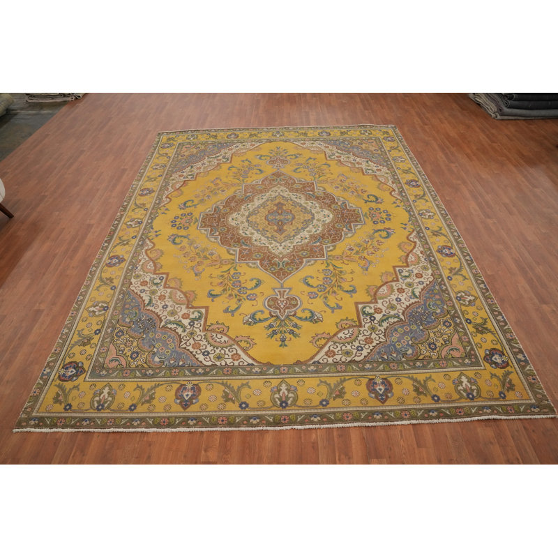 Tapis traditionnel en laine 10 x 12