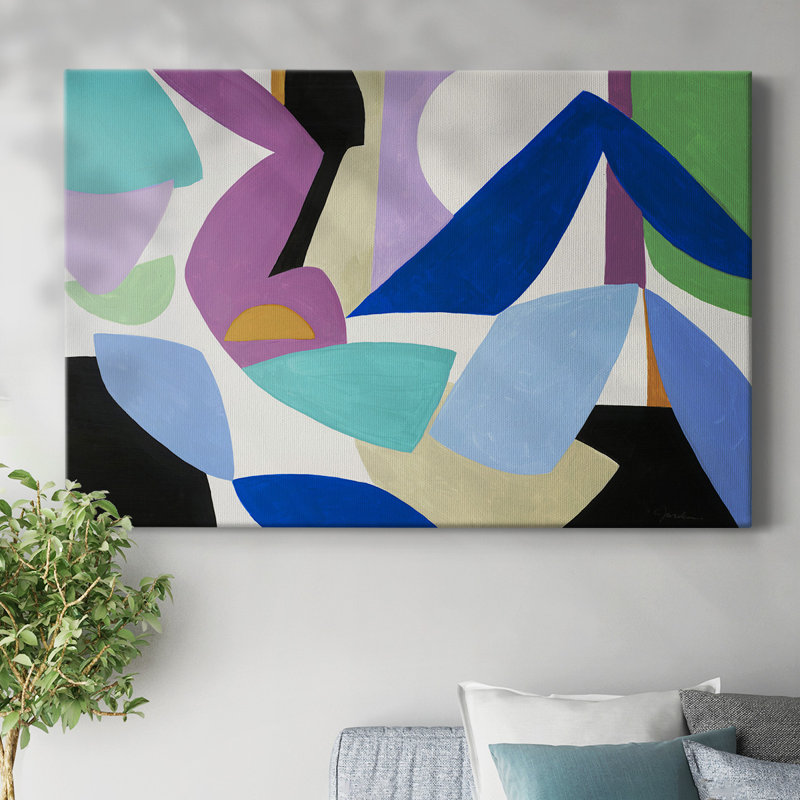 Toile tendue Ode to Matisse I-Gallery, H 12 po x l 18 po