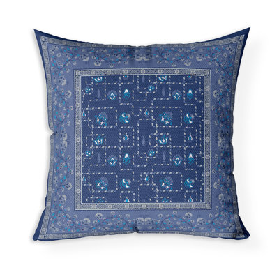 Imperial Peony Parade Indoor/Outdoor Square Throw Pillow