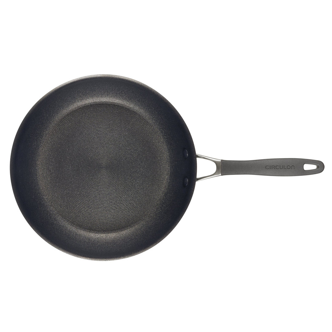 Circulon ScratchDefense with ScratchDefense Nonstick Induction Frying Pan / Skillet Circulon Size: 12"