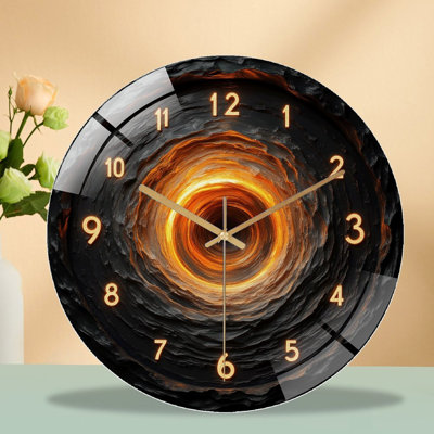 Horloge murale élégante élégante 12 po