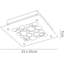 Glass LED Flush Mount-50933940