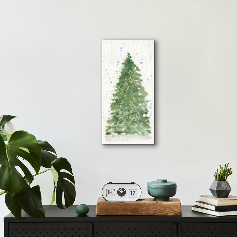 «Winter Tree» par Anika Goodhue, art mural en verre acrylique, H 24 po x l 12 po