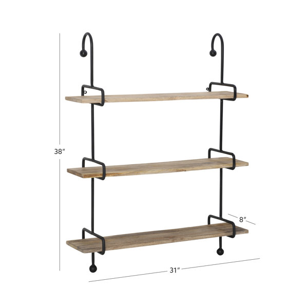 SHEDorize 3 Tier Wall Shelf - 16 x 48