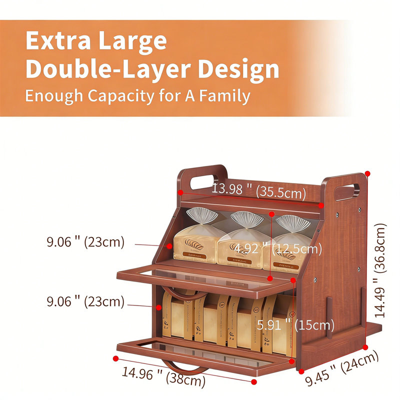 Food Storage Container, Brown