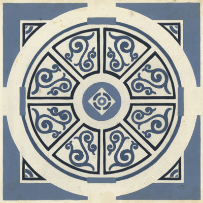 Motif indigo 8