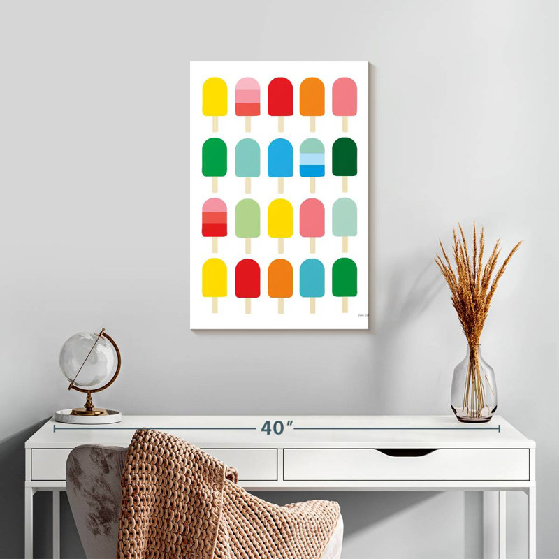 Popcycle Fun, 24" H x 16" W
