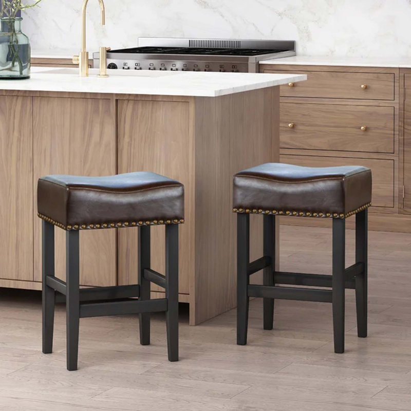 Backless Counter Stool,Set of 2