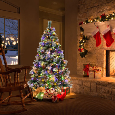 136cm H Lighted Artificial Christmas Tree