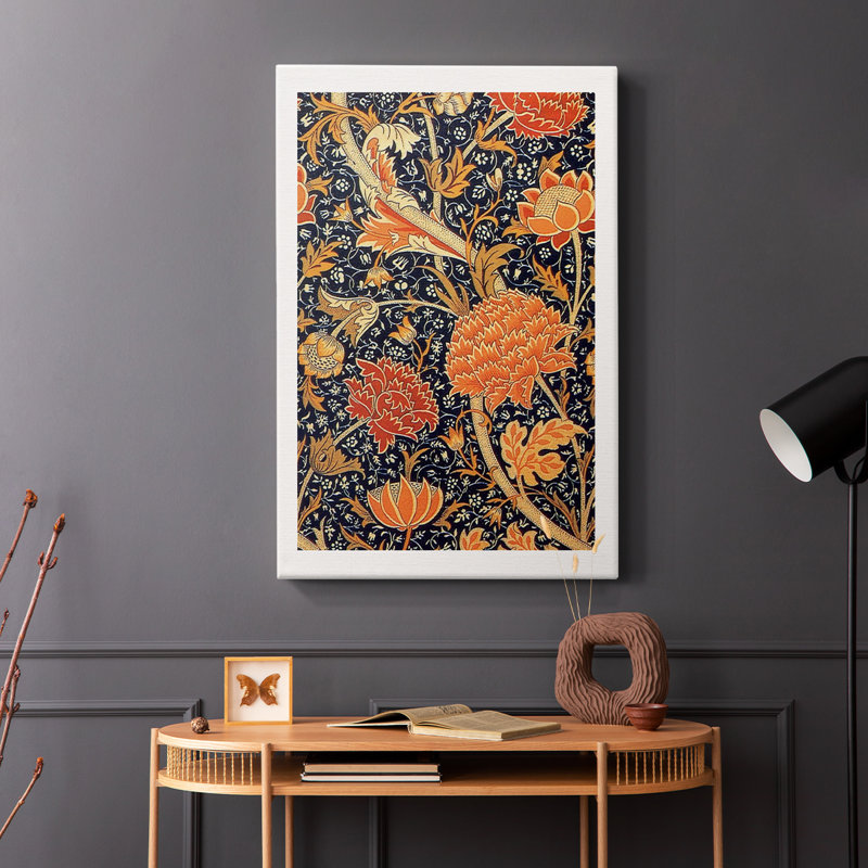 Vintage Abstract Print XXIV -Gallery Wrapped Cavas, 27" H x 18" W