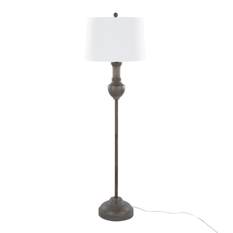 Geehan 61" Polyresin Floor Lamp