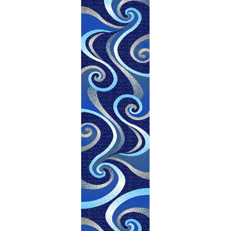 Mccampbell Performance Abstract Indoor Rug, Runner 2' x 8'