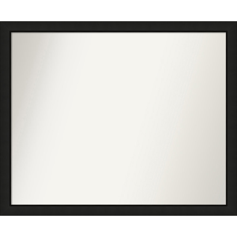 Phil Solid Wood Wall Mirror, Rectangle, 32.25" x 39.25"
