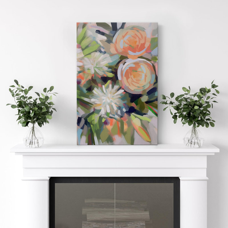 "Faucheuse squelettique avec faux Moody foncé, œuvres d'art moderne, décor", Toile tendue, H 18 po x l 12 po