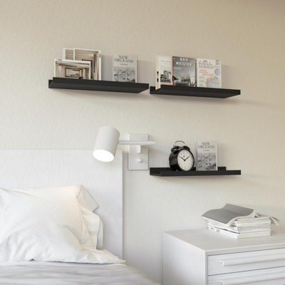 4.5 cm H x 119.99 cm W Floating Shelf Bookcase