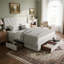 Upholstered Storage Bed-1450852101