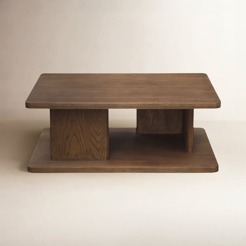 Casey Small Coffee Table Dark Brown, Dark Brown, 16" H x 40" L x 30" W