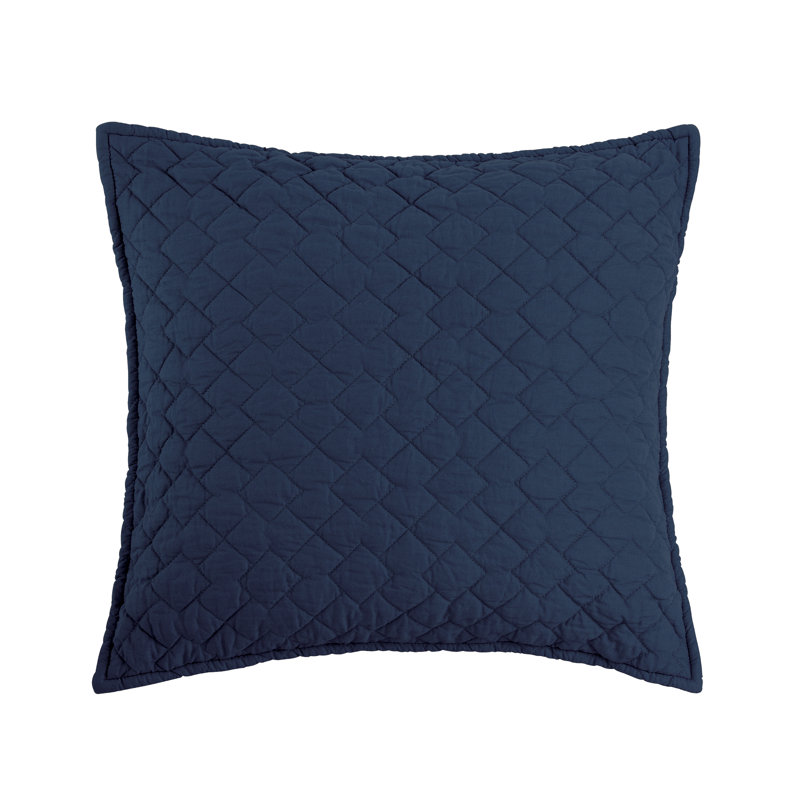Diamond Throw Pillow, Indigo