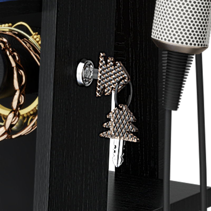 Armoire à bijoux, Noir