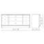 Commode 9 tiroirs Sienna