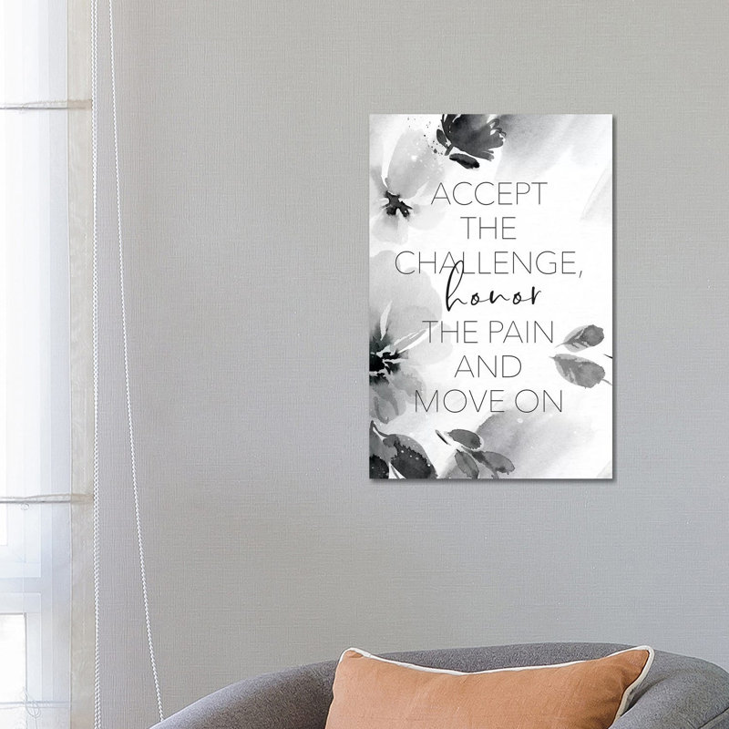 Accept The Challenge by Stephanie Ryan - Painting on Canvas, Wrapped Canvas, 66.04cm H x 45.72cm W x 3.81cm D