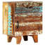 Burcham 40cm W Solid Wood Bedside Table