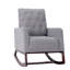 Chaise berçante rembourrée Elegant-1651264921