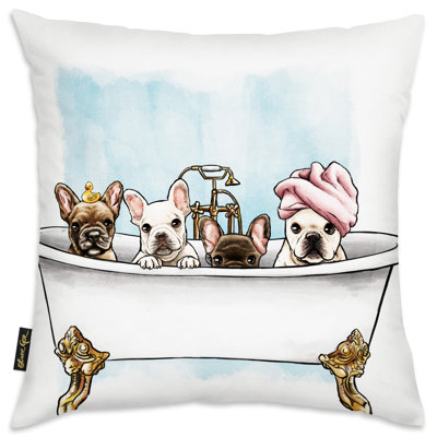 Oliver Gal Microsuede Throw Pillow