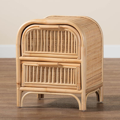 Benecio 16.5'' W Wicker / Rattan Nightstand