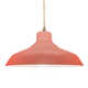 Fallon Single Light Ceramic Dimmable Pendant