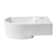Alfi Brand 10.63'' White Ceramic Oval Bathroom Sink with Overflow