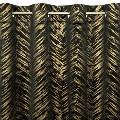 Adelya Blackout Curtains Single Panel