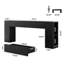 Console de 78,7 pouces, noire-134155778