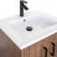 Ensemble de meuble-lavabo sur pied à simple cuve 24 "Broadway - Noir mat-722229393
