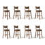 Chaise à dossier uni (lot de 8), couleur de l'image-1181169032-1181169041