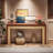 Console Table, Narrow Sofa Table Behi...