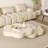 Masek Extendable Flower Shape Solid Coffee Table
