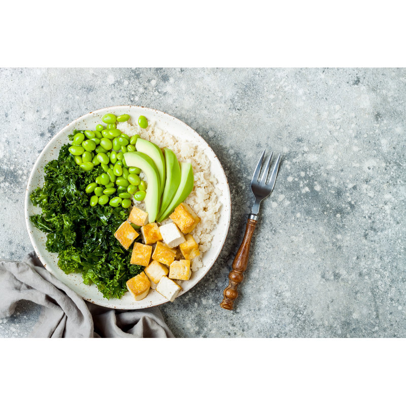 Buddha Bowl by Sveta_zarzamora - Wrapped Canvas Print, 20cm H x 30cm W x 3.8cm D