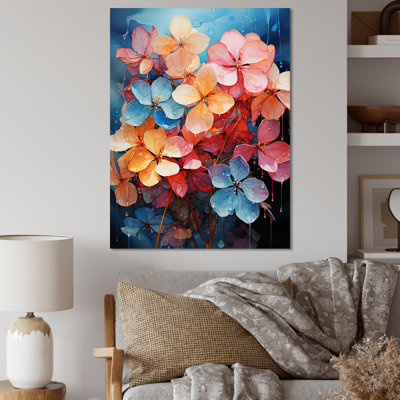 «Tropical Colors Plumeria Dreams II», reproduction d'art sur toile